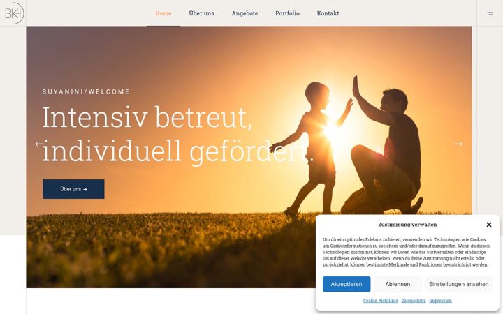 Screenshot of buyanini-kinderhilfe.de