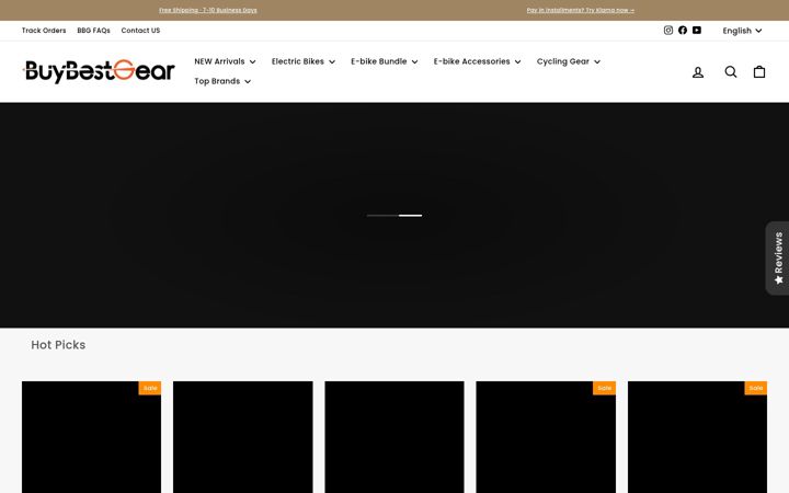 Screenshot of buybestgear.com