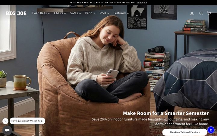 Screenshot of buybigjoe.com