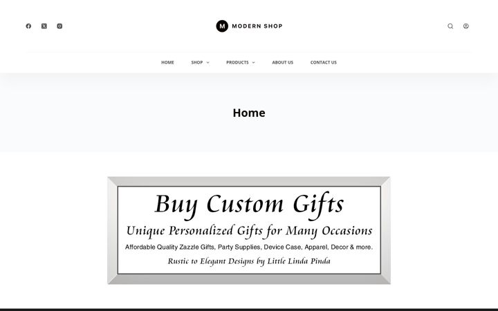 Screenshot of buycustomgifts.com