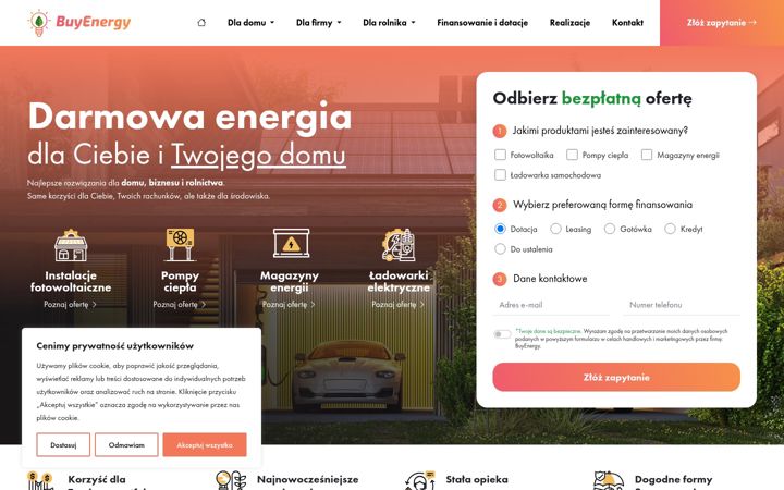 Screenshot of buyenergy.pl