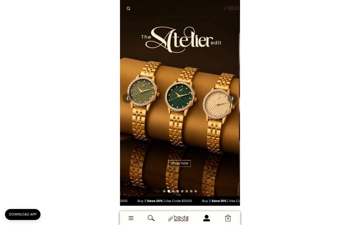 Screenshot of buyhautesauce.com
