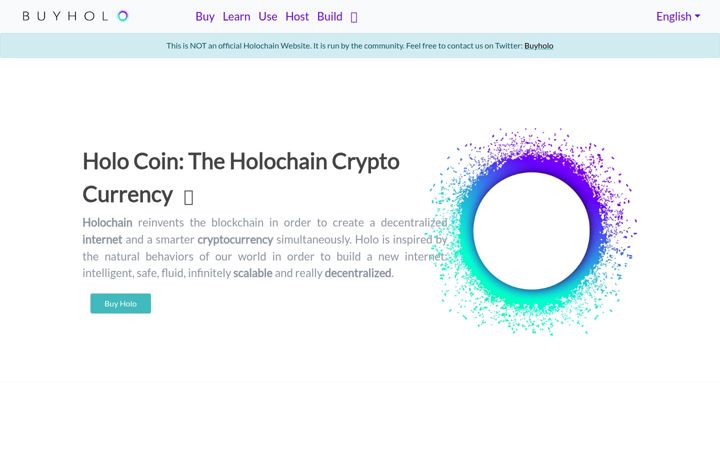 Screenshot ta' buyholo.net