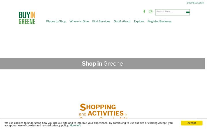 Screenshot of buyingreene.com