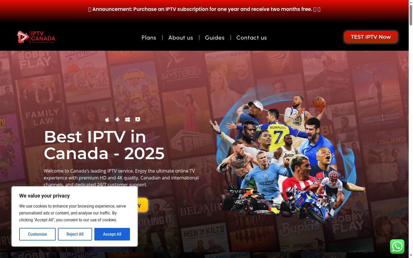 Kuvakaappaus suostumusbannerista, joka näytettiin ennen mitään vuorovaikutusta