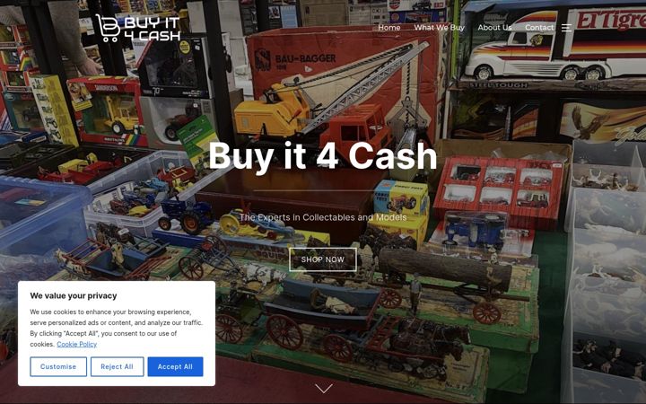 Screenshot of buyit4cash.co.uk