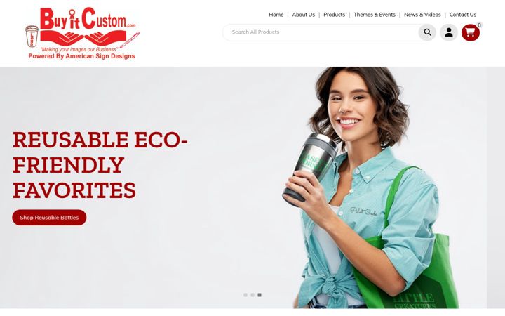 Screenshot of buyitcustom.com