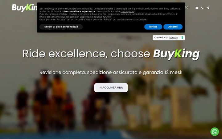 Screenshot of buyking.it