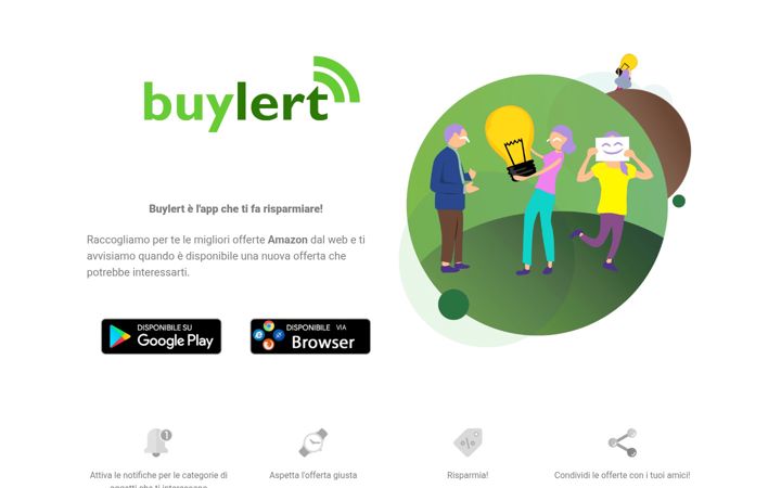 Screenshot of buylert.it