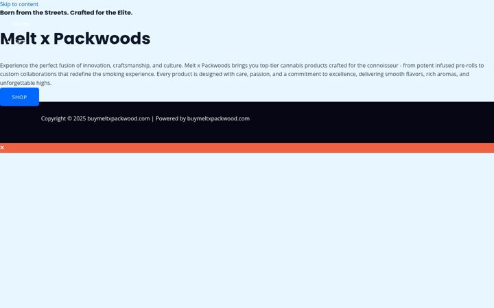 Screenshot of buymeltxpackwood.com