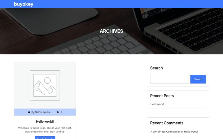 Screenshot of buyokey.com