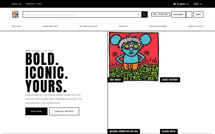 Screenshot of buypopart.com