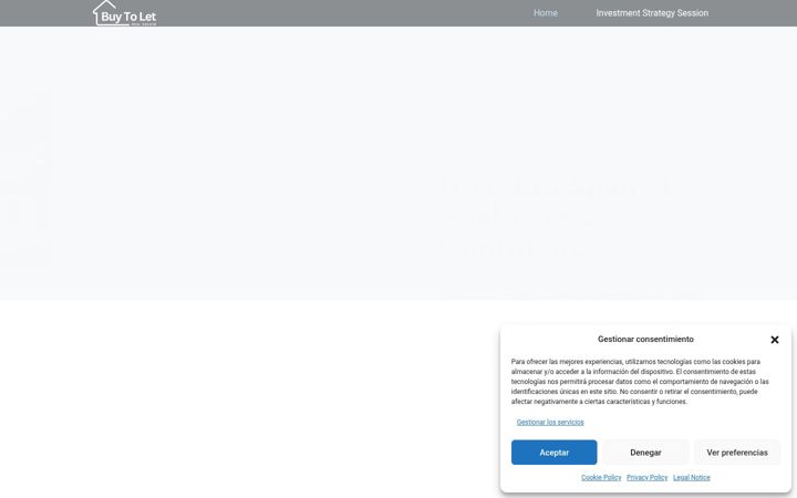Screenshot of buytoletspain.com