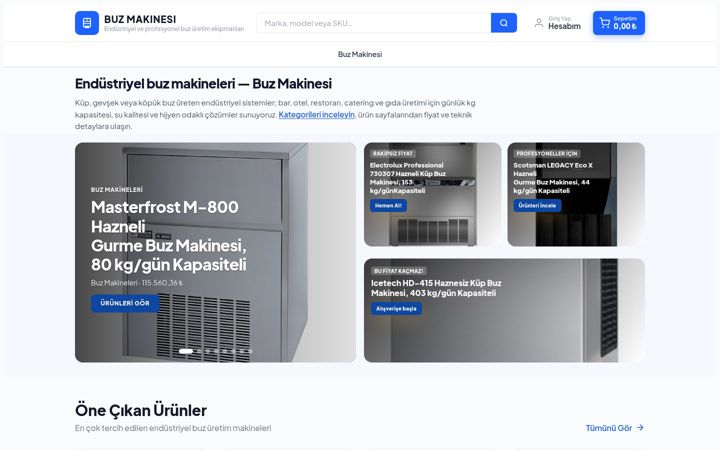 Screenshot of buzmakinesi.site