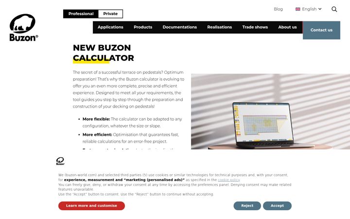 Screenshot of buzon-world.com