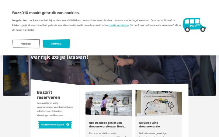 Screenshot of buzz010.nl