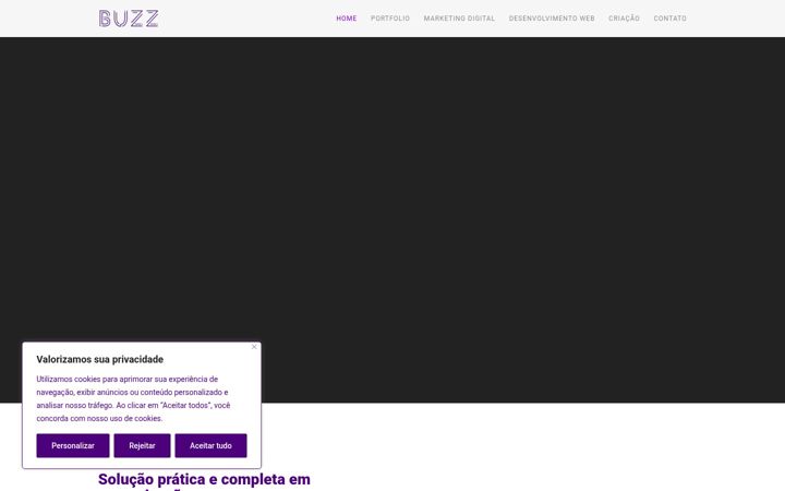 Screenshot of buzz360.com.br