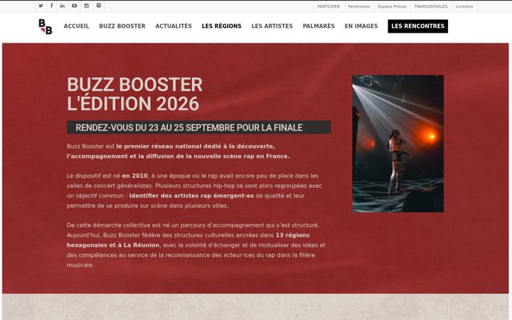 Snimka zaslona za buzzbooster.fr