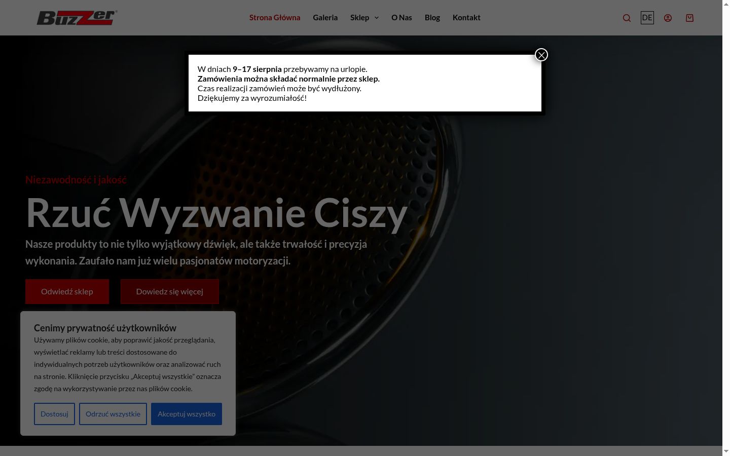 Sutikimo reklamjuostės, rodytos prieš bet kokią sąveiką, ekrano kopija