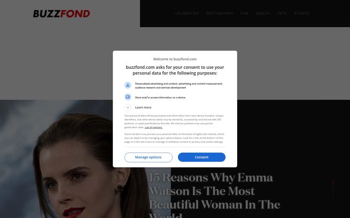 Screenshot of buzzfond.com