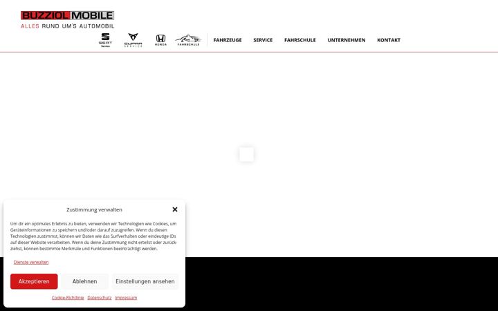 Screenshot of buzziol-mobile.de