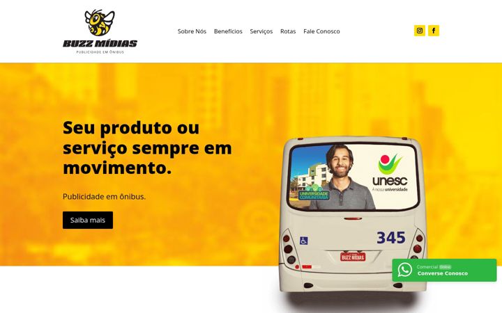 Screenshot von buzzmidias.com.br