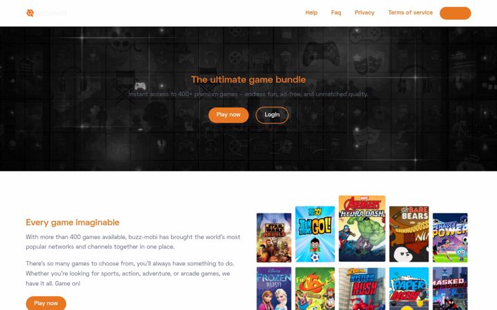 Screenshot of buzzmobi.co