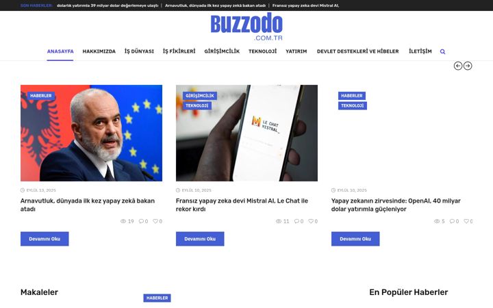 Capture d'écran de buzzodo.com.tr