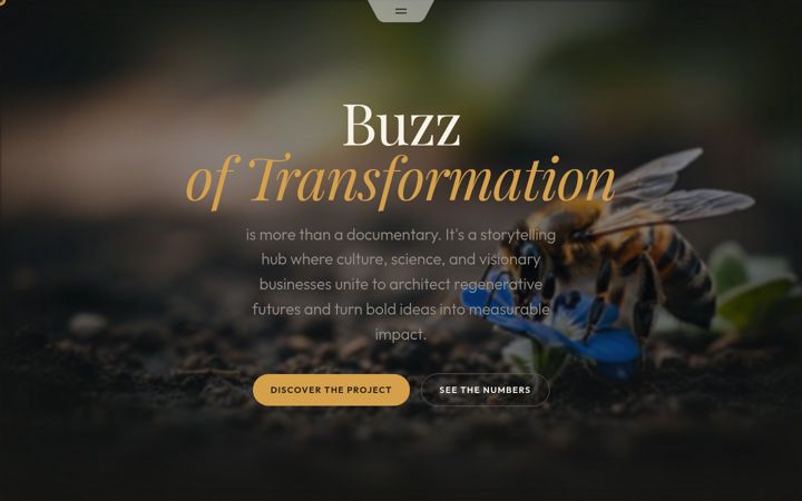 Screenshot of buzzoftransformation.com