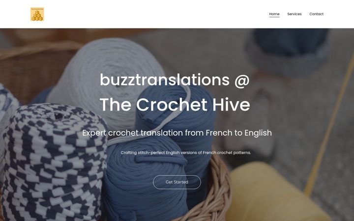 Screenshot of buzztranslations.com