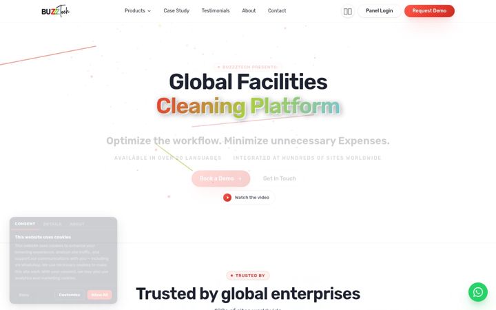 Screenshot of buzzztech.co.uk