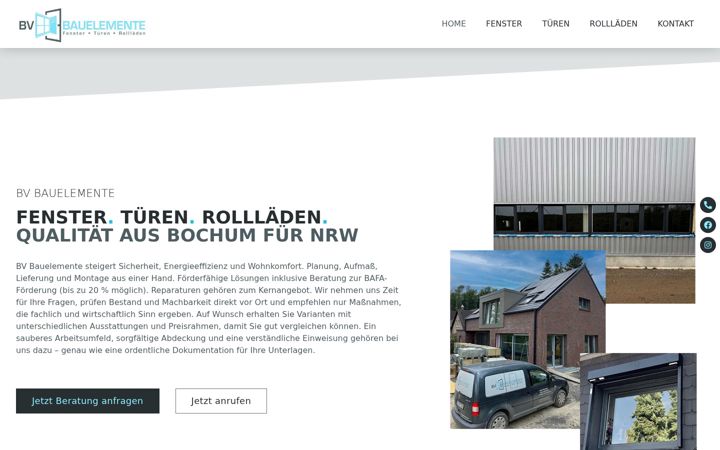 Screenshot of bv-bauelemente.de