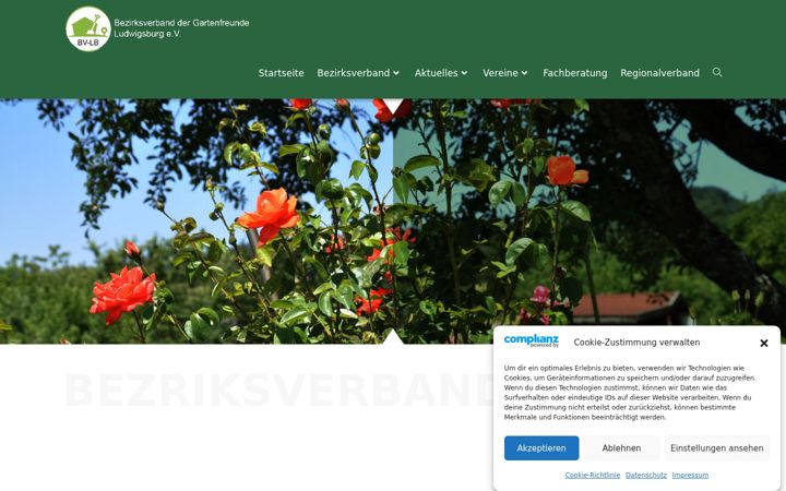 Skjámynd af bv-gartenfreunde-lb.de
