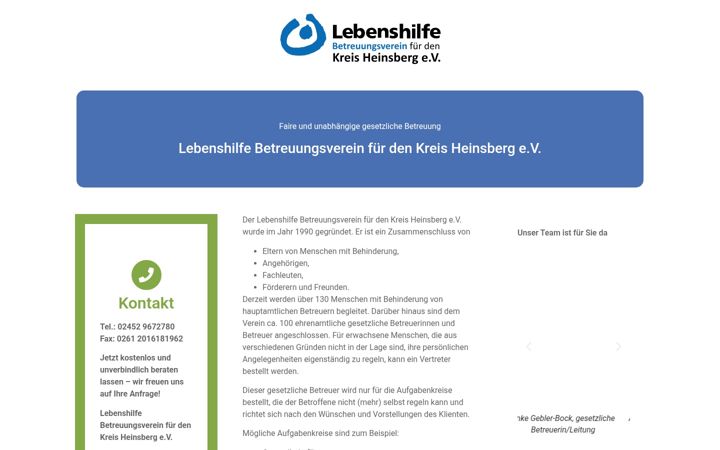 Screenshot of bv-lebenshilfe.de