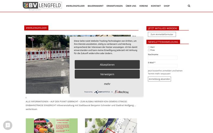 Skjámynd af bv-lengfeld.de