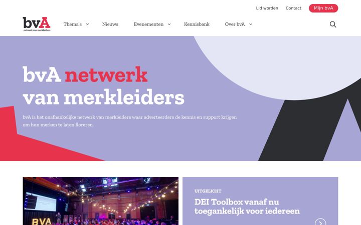 Screenshot of bva.nl