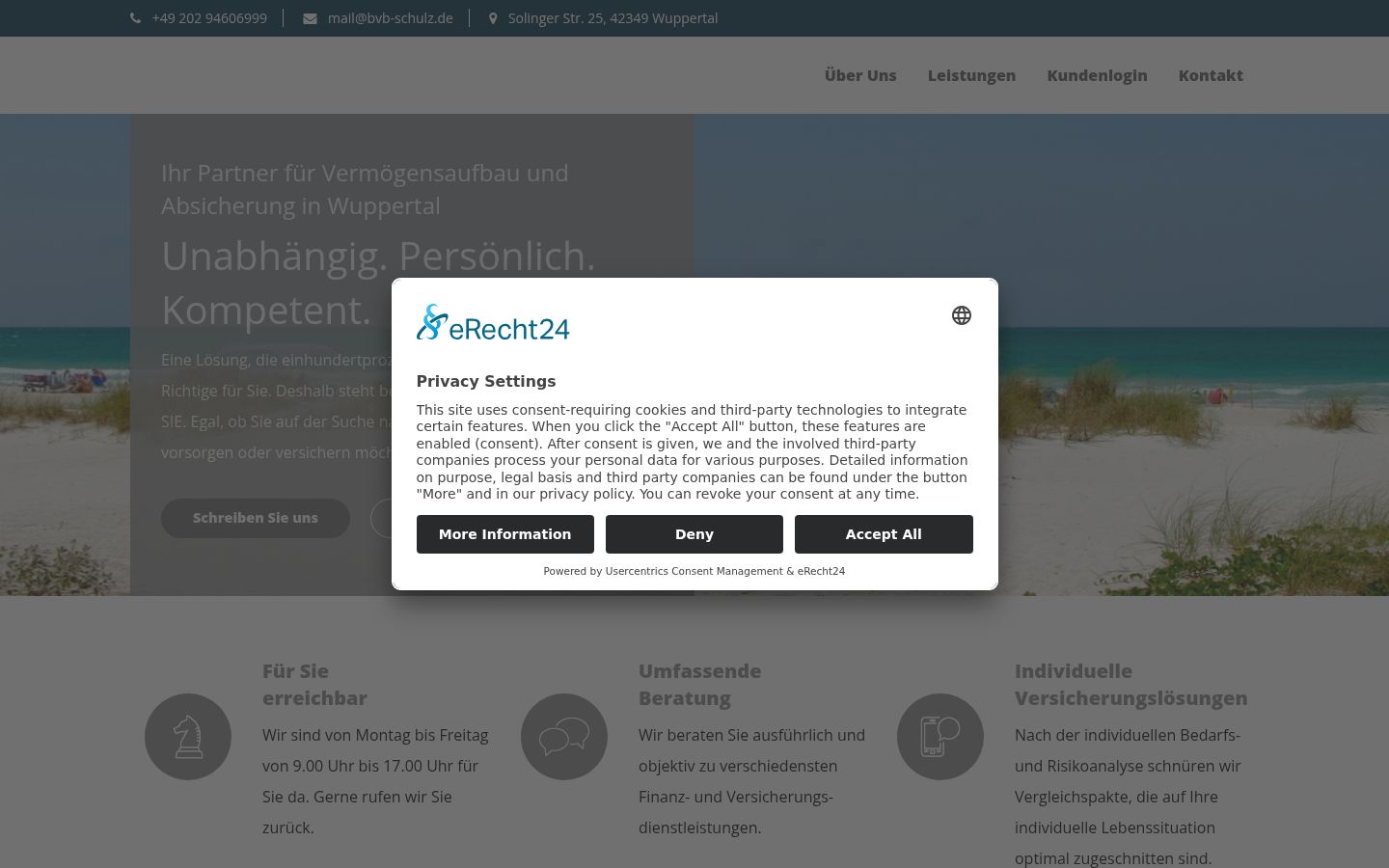 Sutikimo reklamjuostės, rodytos prieš bet kokią sąveiką, ekrano kopija