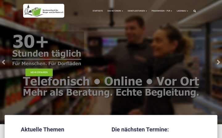 Screenshot of bvbdl.de