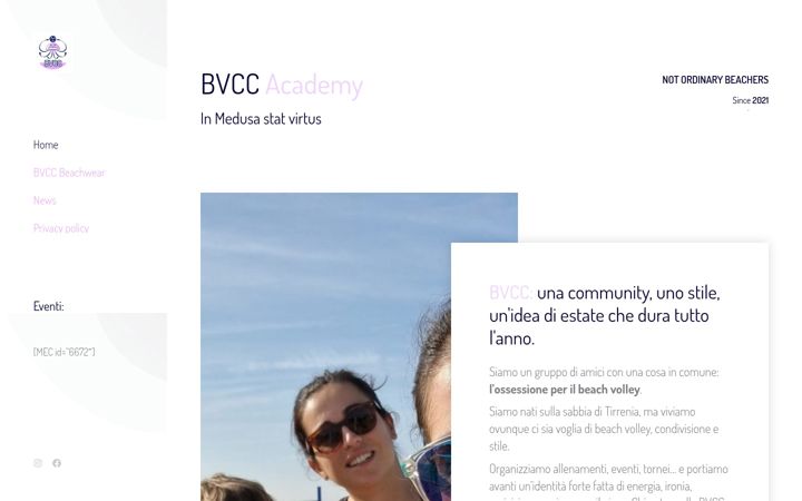 Screenshot of bvcc.it