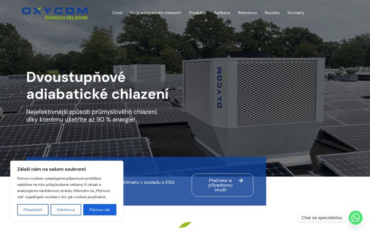 Screenshot of bvchlazeni.cz