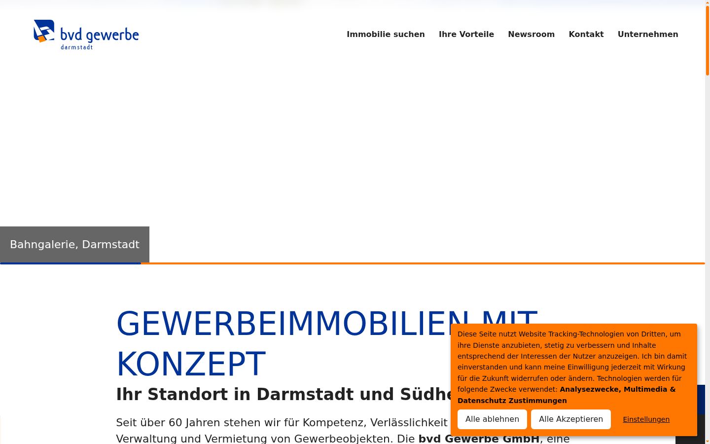 Screenshot tal-banner tal-kunsens muri qabel kwalunkwe interazzjoni