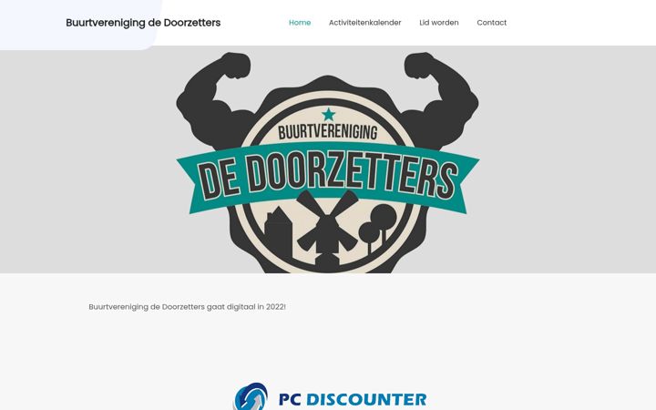 Screenshot of bvdedoorzetters.nl