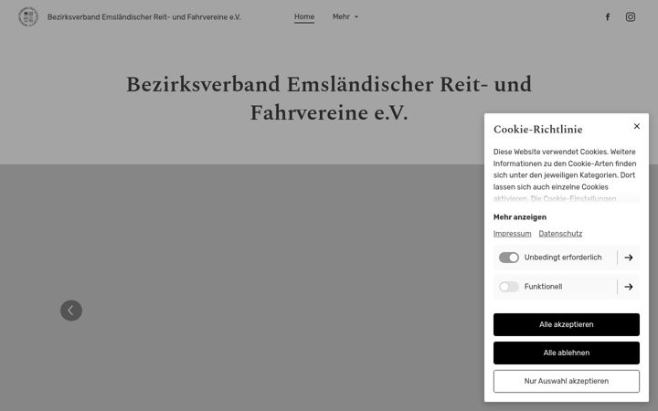 Screenshot of bvemsland.com