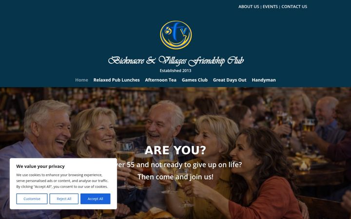 Screenshot of bvfc.org.uk