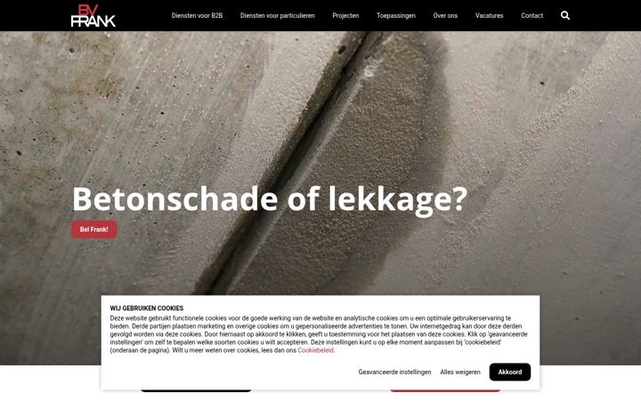 Screenshot of bvfrank.nl