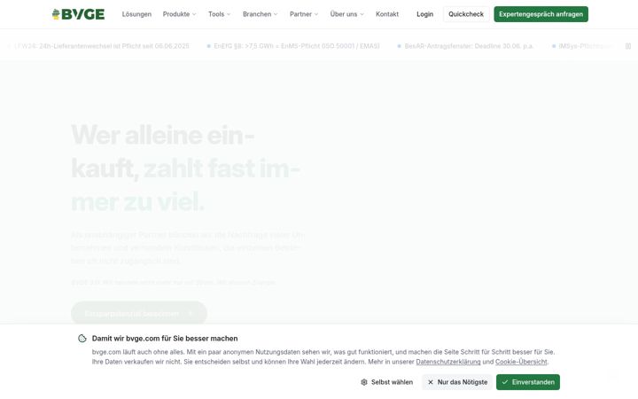 Screenshot of bvge-consulting.de