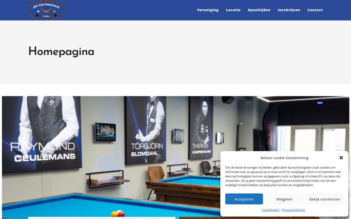 Screenshot of bvgermenzeel.nl