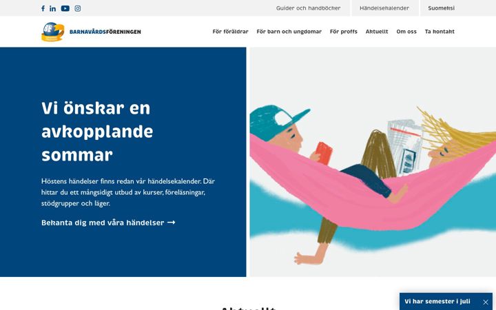 Screenshot von bvif.fi