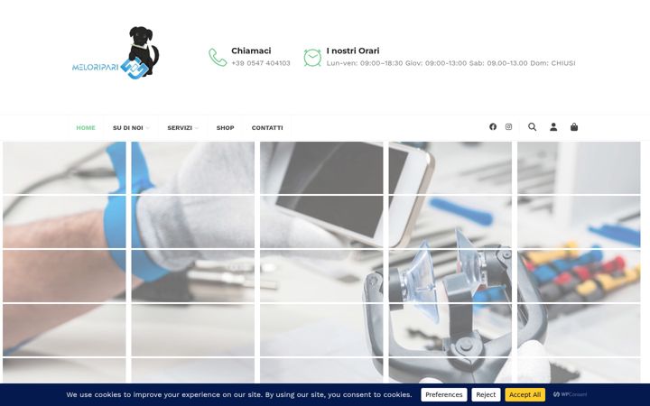 Screenshot of bvitech.it