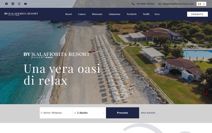 Képernyőkép: bvkalafioritaresort.com